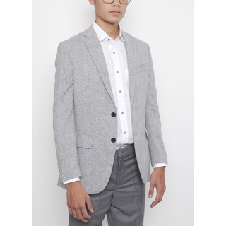 Áo Blazer Nam Hàn Quốc Kiểu Dáng Slim Fit Xám FO76 Kho Hàng Xuất Dư