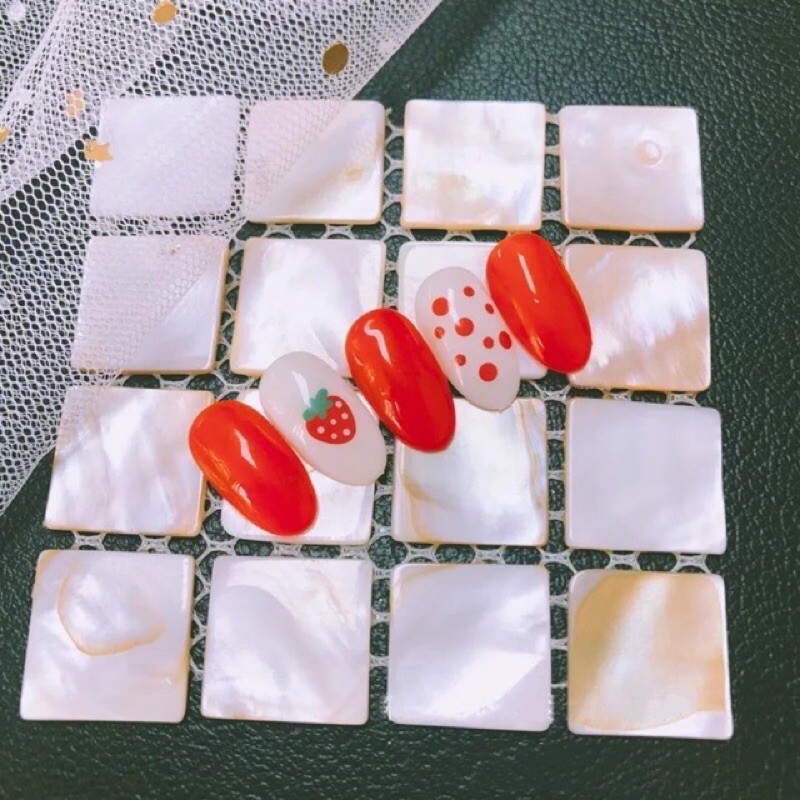 Khung chụp ảnh xà cừ - phụ kiện nail