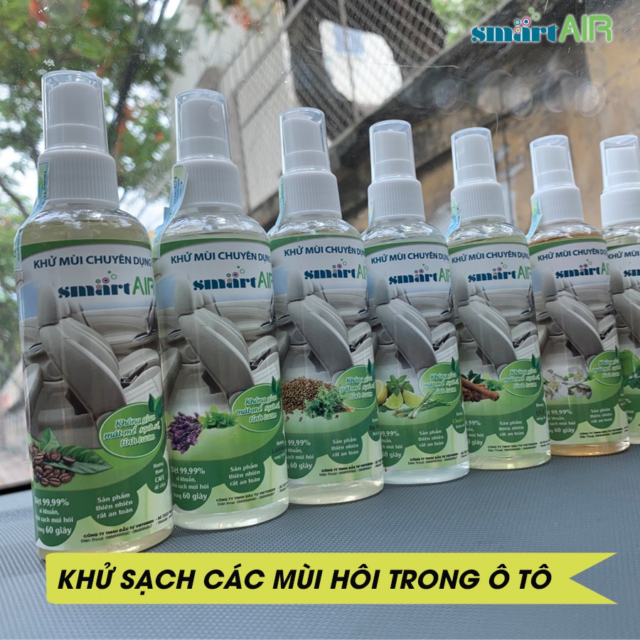 Chai Xịt Khử Mùi Ô Tô Thảo Mộc Tự Nhiên Không Độc Hại