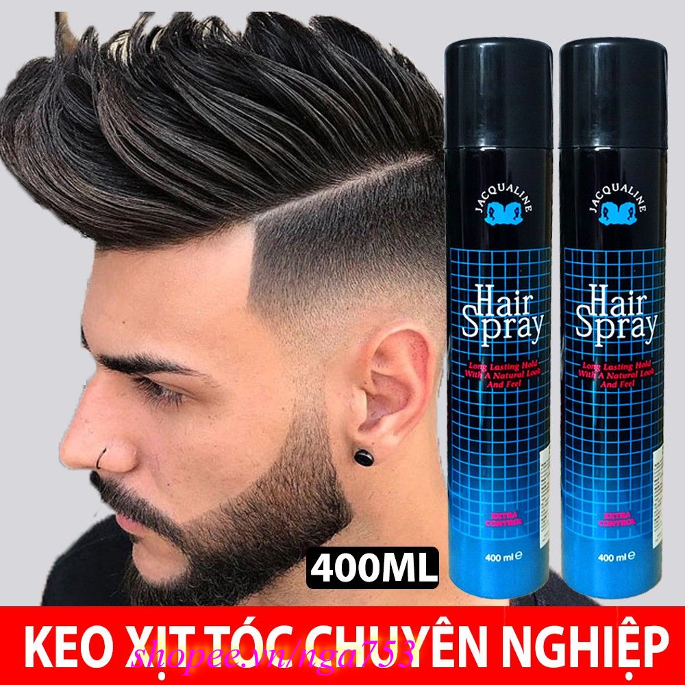 Keo Xịt Tạo Kiểu Tóc 400ml Jacqualine Hair Spray Chính Hãng, shop 99K Cung Cấp & Bảo Trợ.