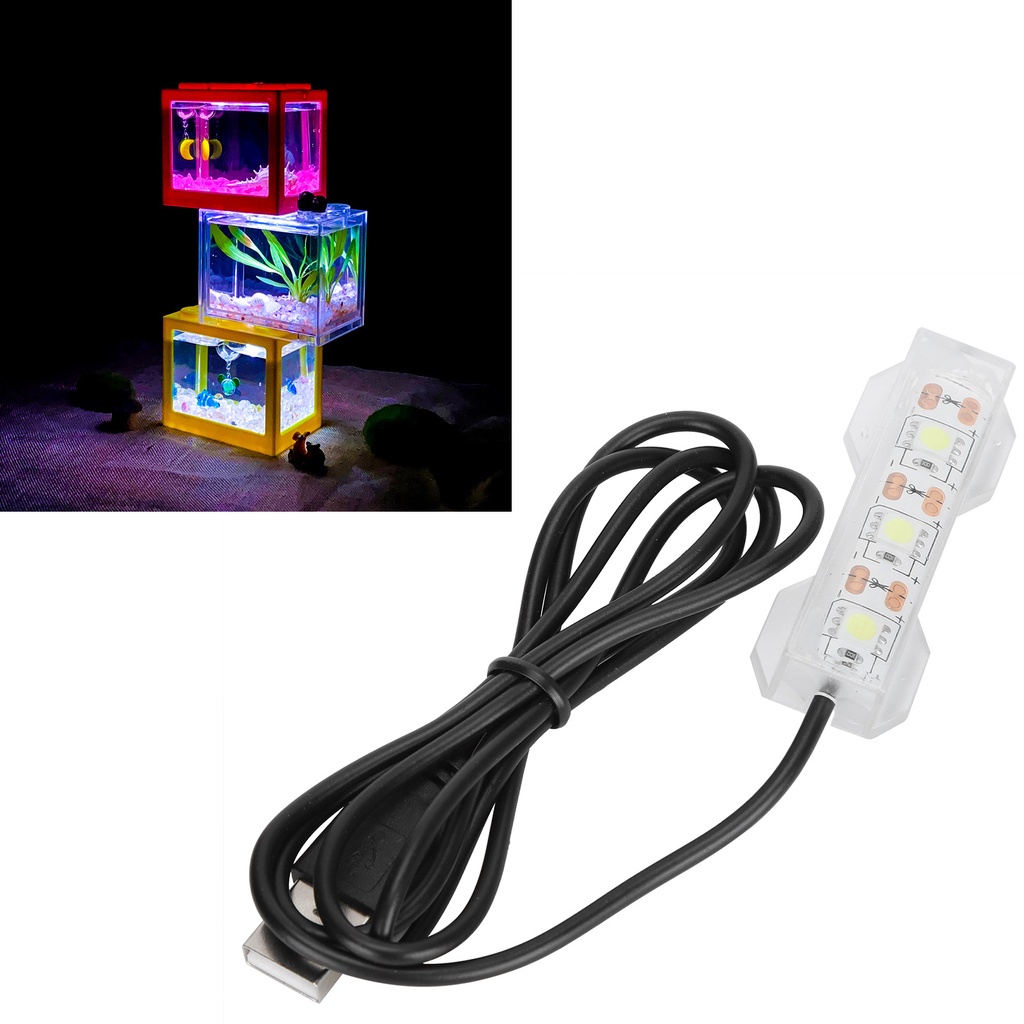 Floorr Đèn LED Mini Trang Trí Bể Cá