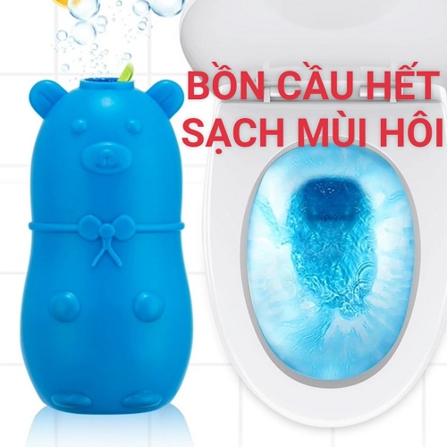 5 Lọ thả tẩy trắng khử hôi bồn cầu. Viên thả tẩy bồn cầu