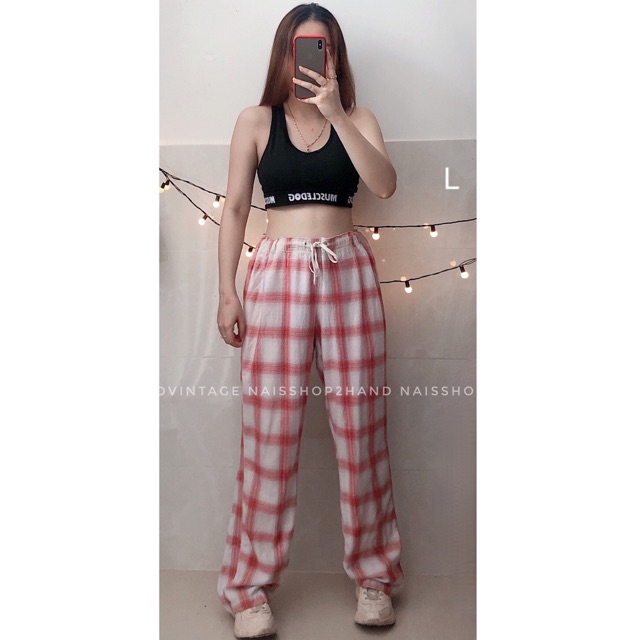 Quần flannel pants