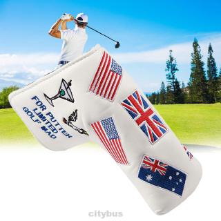 Đồ bọc da PU gậy đánh golf in hình cờ Anh