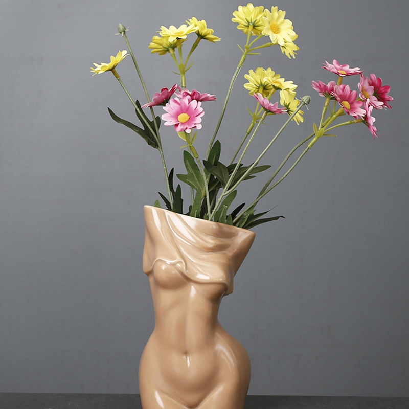 Khuôn Làm Bình Hoa / Lọ Đựng Bút Bằng Silicone Pha Lê Epoxy UV Thủ Công 3D DIY