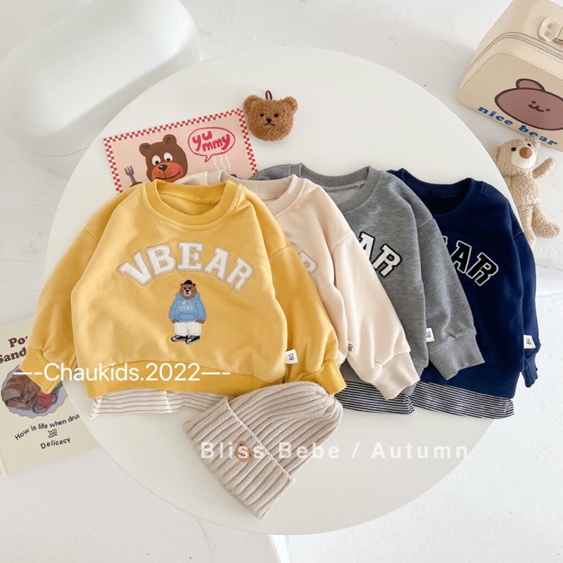 {Hàng Bán Shop} Đồ bộ dài tay thu đông bé trai chất nỉ da cá xịn, bộ quần áo dài tay, quần áo trẻ em