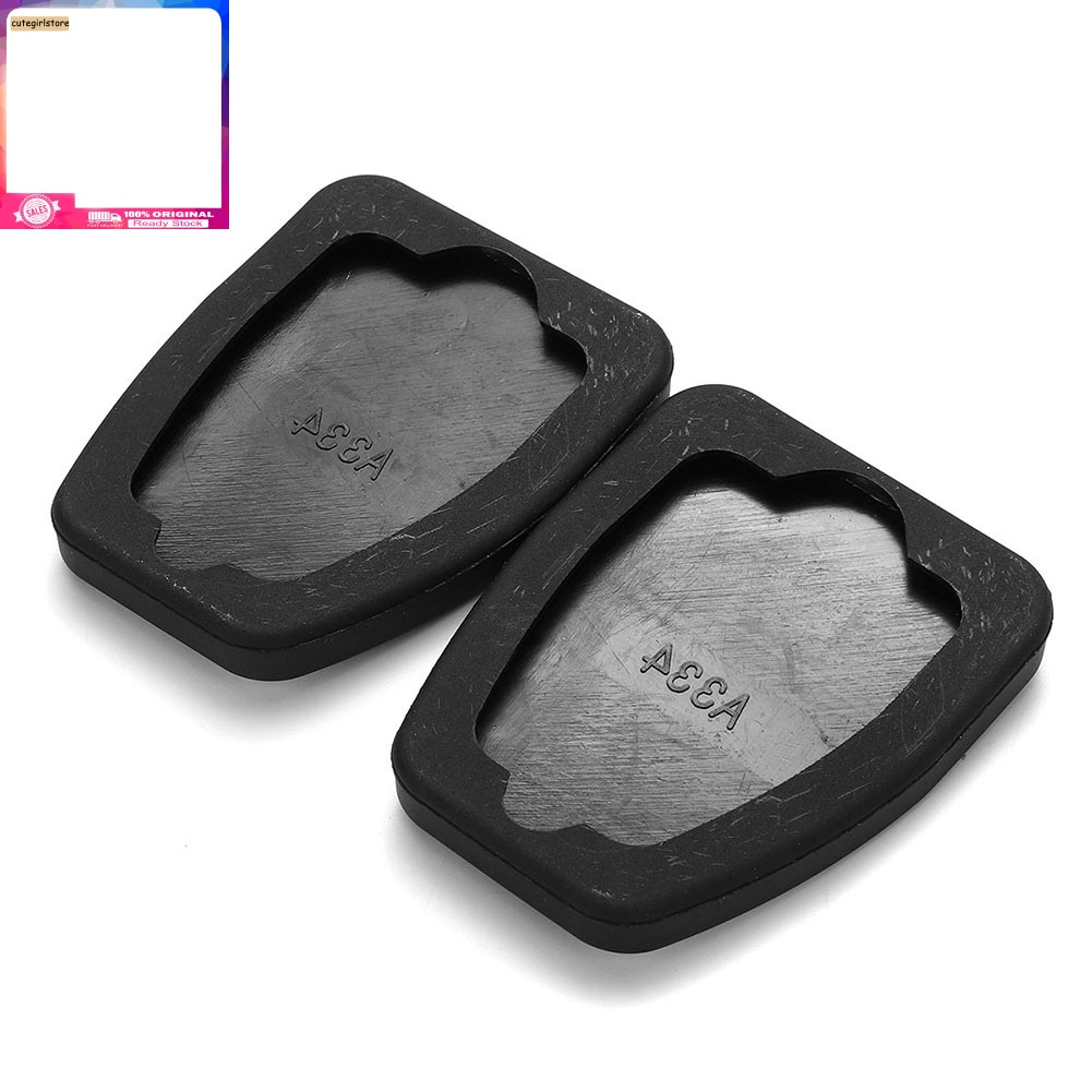 Set 2 ốp bàn đạp phanh bằng cao su thay thế thích hợp cho nissan qashqai