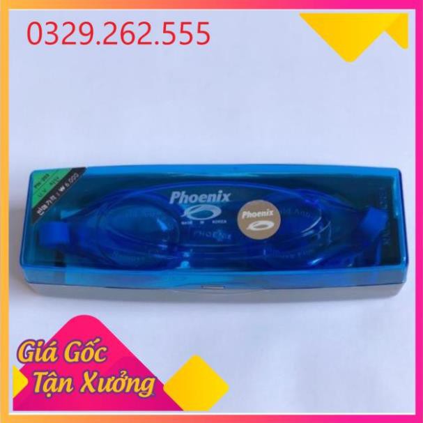 (Sale Khủng)  Kính Bơi Hàn Quốc Phoenix 203 ( LOẠI XIN ) + TẶNG Hộp Đựng Cao Cấp