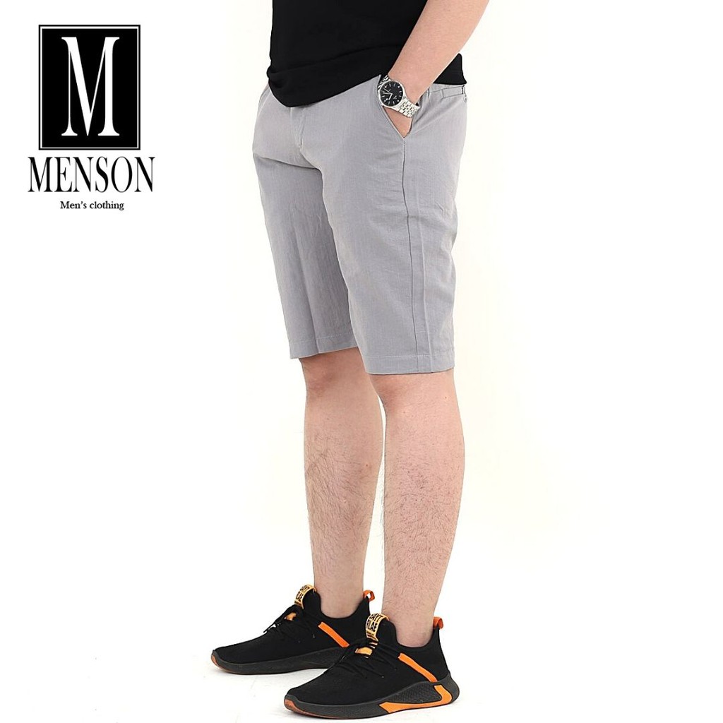 ⭐HÀNG CAO CẤP⭐Quần Short Đũi Nam Cao Cấp Mềm Mịn - Quần Sooc Ngố Đũi Nam Gài Nút Chất Mát - MENSON M509 | BigBuy360 - bigbuy360.vn