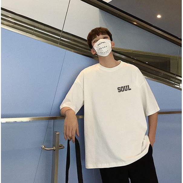 ÁO THUN, ÁO PHÔNG TAY LỠ UNISEX FORM RỘNG OVERSIZE ANIME SOUL M876