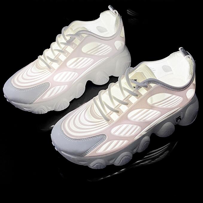 2020 New Fashion Trend Breathable Mesh Casual Sports Caterpillar Shoes Female