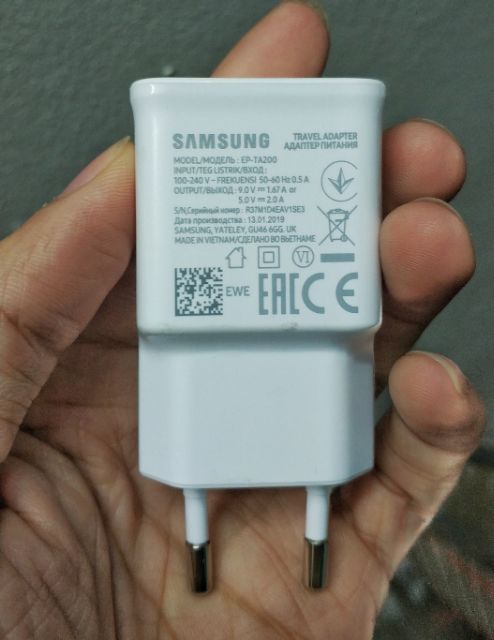 Sạc cáp nhanh Samsung Galaxy S10 / S10 Plus - Chính hãng