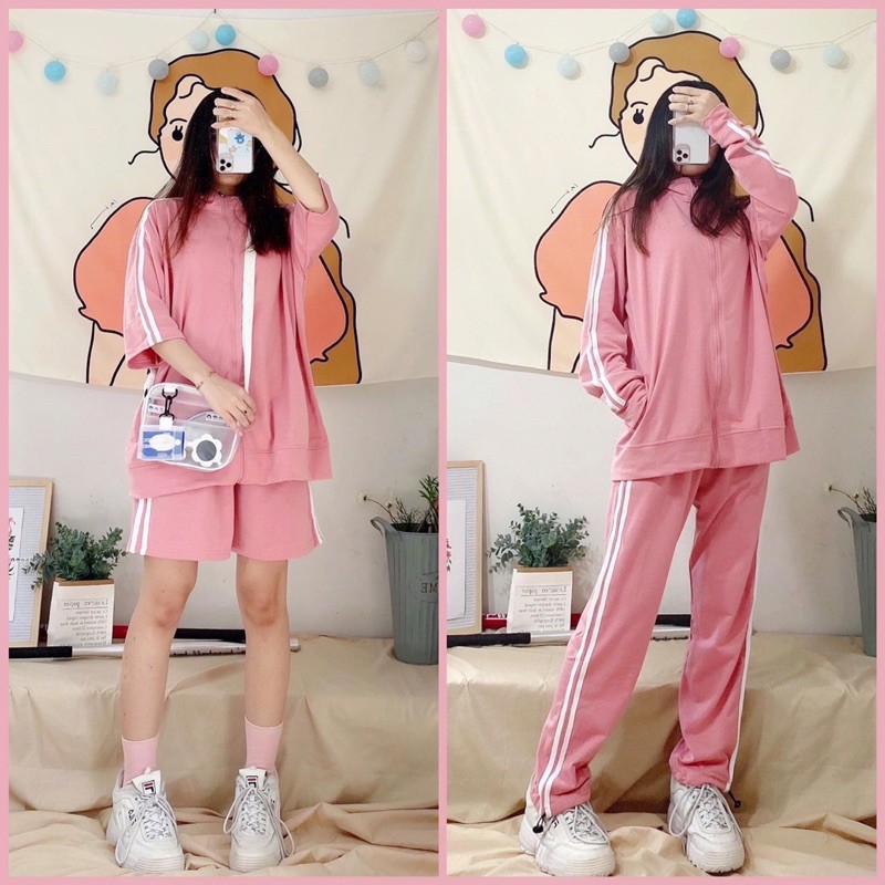 Set bộ thể thao / set thẻ thao bạn thân unisex