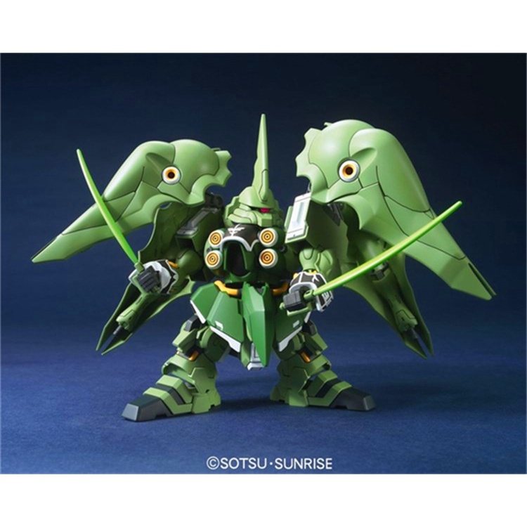 Gundam SD BB Wing Angel Warrior Raiser Sinanju Kshatriya Seven Sword Age Legend Knight Neo Zeong Mô hình nhựa lắp ráp