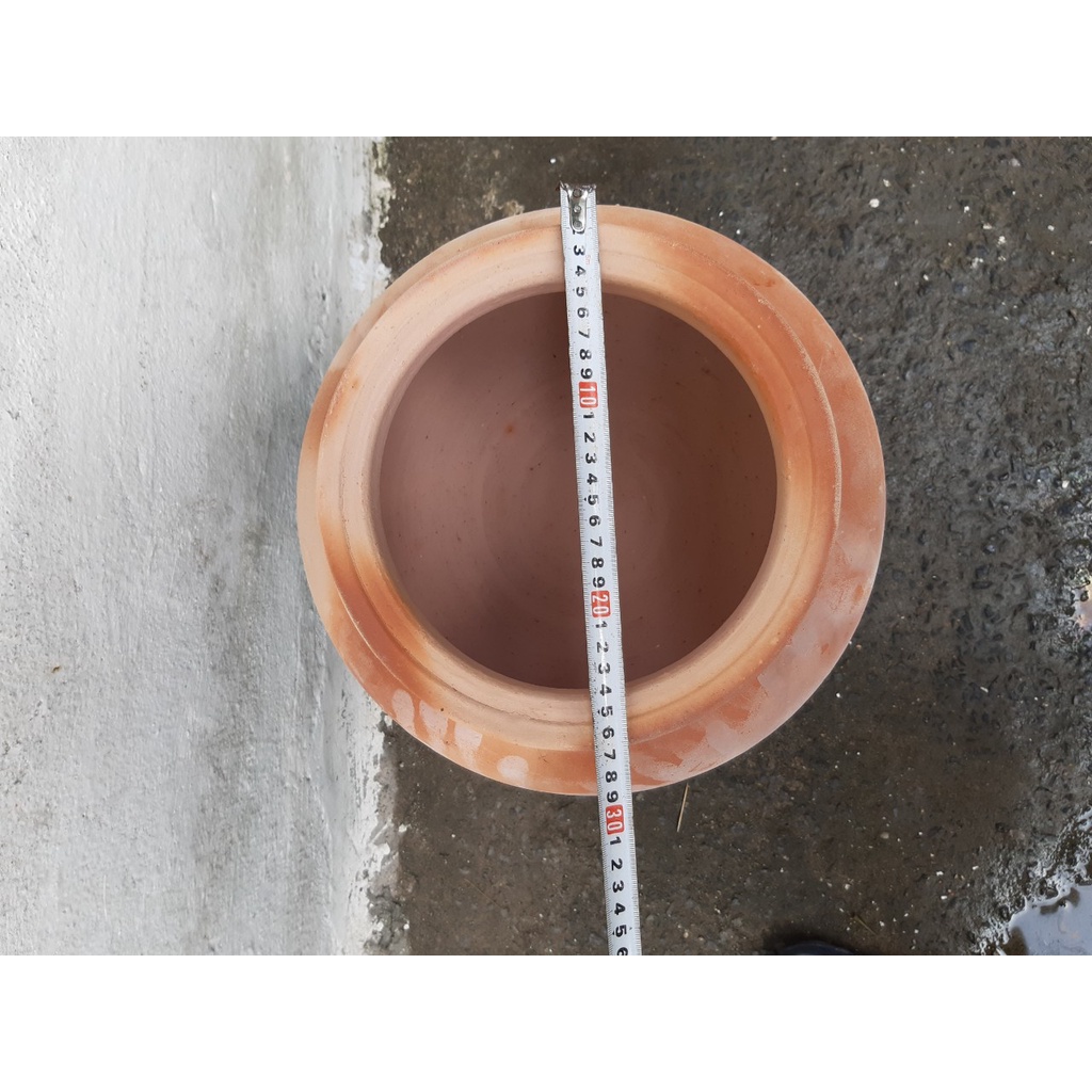 Nồi đất bầu đại gà nướng C22 bụng 32 cm
