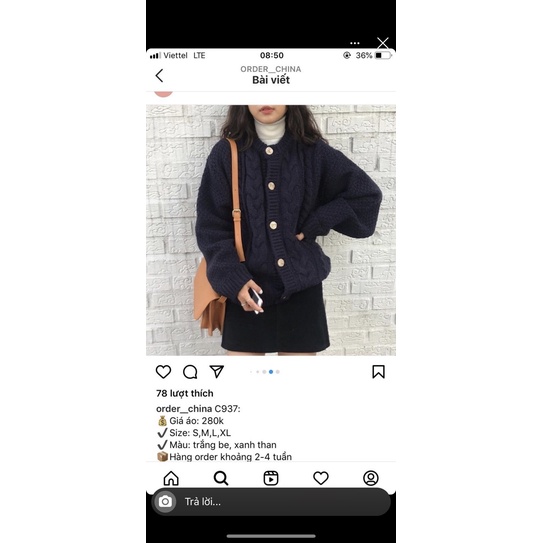 Set dạ tweet