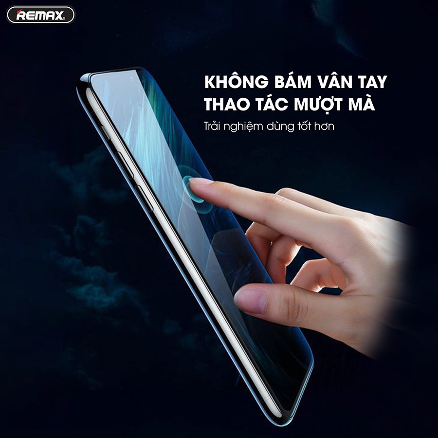 Kính cường lực KingKong WTP029 HD, Phủ Nano Chống bám bụi và mồ hôi vân tay cho iphone 7/8plus/11pro/11promax/12mini