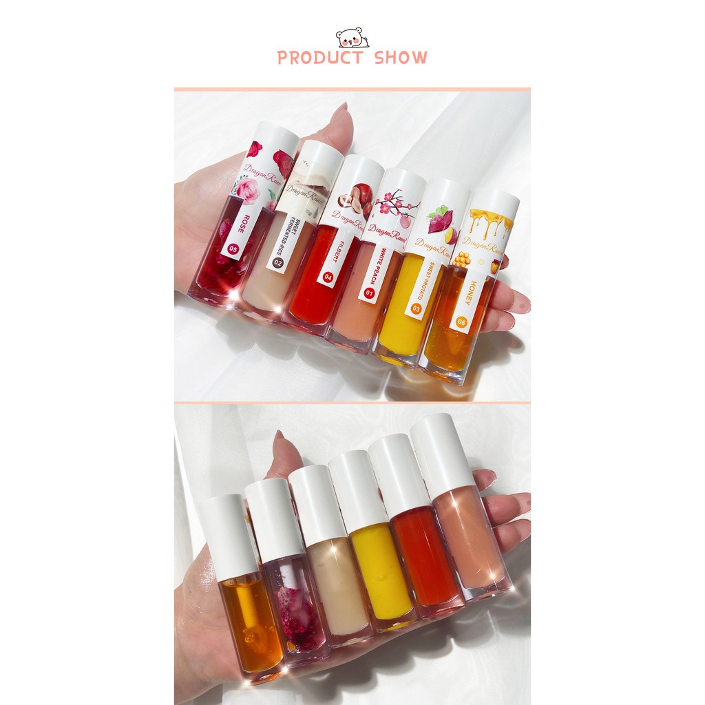 [Hàng mới về] Dầu Dưỡng Môi Chiết Xuất Hoa Hồng Dưỡng Ẩm Cải Thiện Tình Trạng Môi Khô | BigBuy360 - bigbuy360.vn