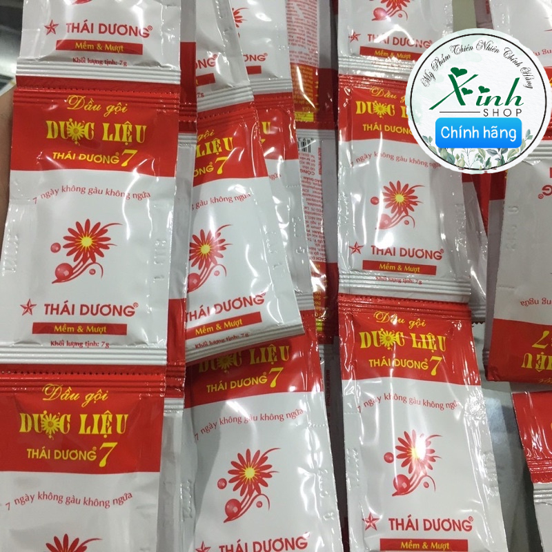 DÂY DẦU GỘI THÁI DƯƠNG 7 lẻ 1 dây 10 Gói