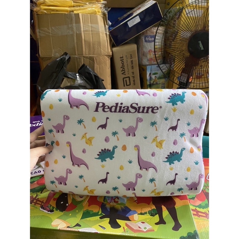GỐI CAO SU NON CHO BÉ QUÀ TẶNG TỪ SỮA PEDIASURE Ruột Gối Được Làm Từ Cao Su Non Tổng Hợp Áo Gối Vải Thun Lạnh 4 Chiều