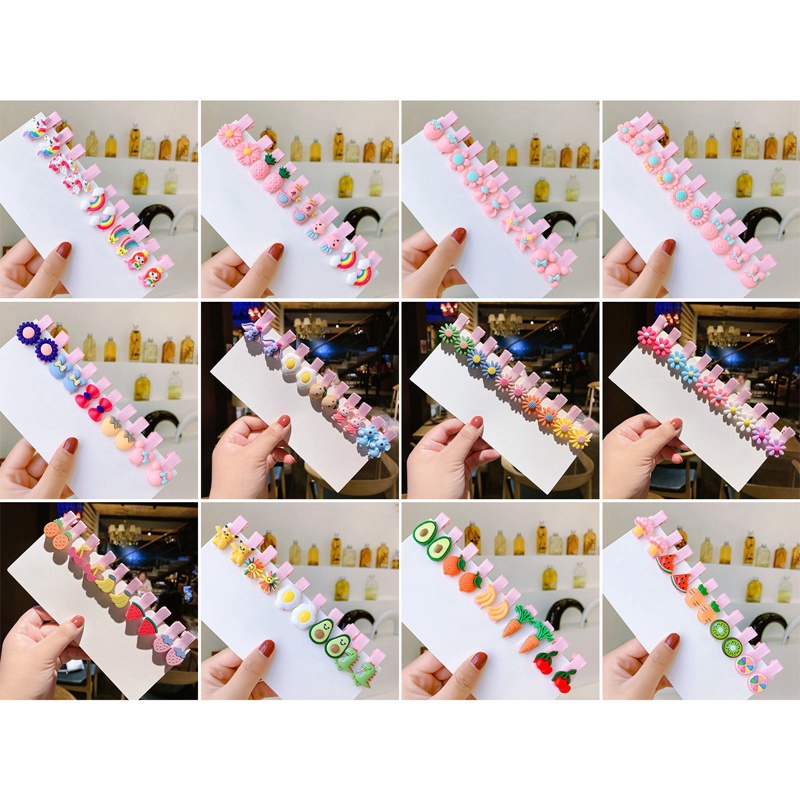 Tmdbyx Set 10 Kẹp Tóc Công Chúa Xinh Xắn Cho Bé Gái