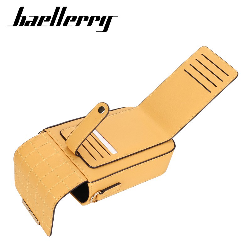 Túi Ví Đeo Chéo Nữ Baellerry Đựng Vừa Điện Thoại 6.5" Khe Thẻ Bên Ngoài - N8612