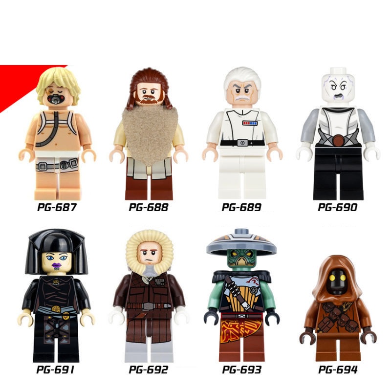Mô Hình Đồ Chơi Nhân Vật Darth Maul Anakin Sith Warrior Guava Han Solo Stormtrooper 48 Kiểu