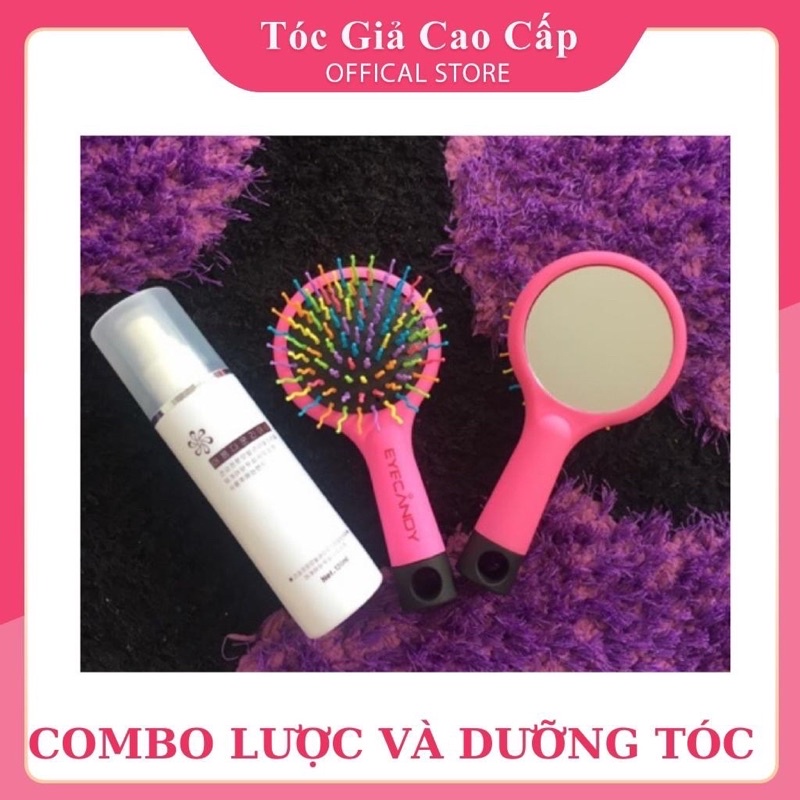 combo lược và bình xịt dưỡng tóc❇️freeship❇️