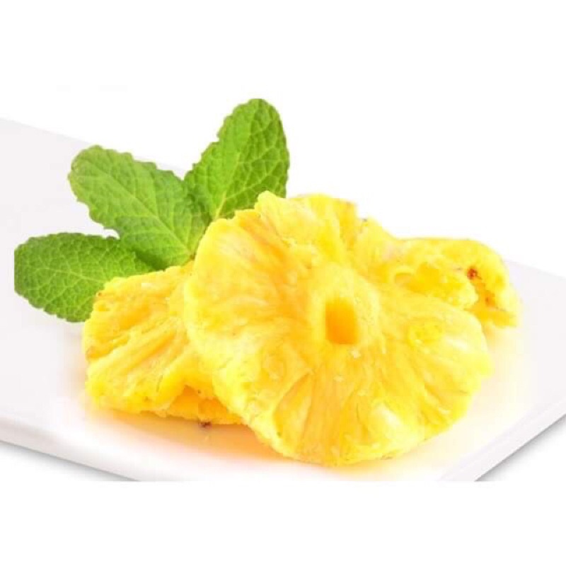 500g dứa sấy dẻo/ thơm sấy dẻo nguyên vị không đườngp