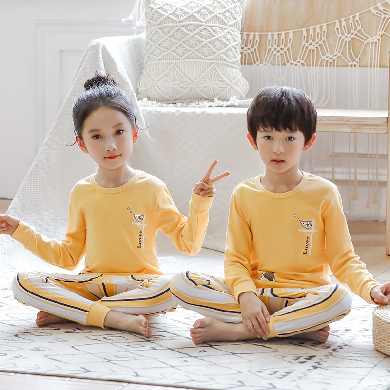 Bộ Đồ Ngủ 100% Cotton Cho Bé