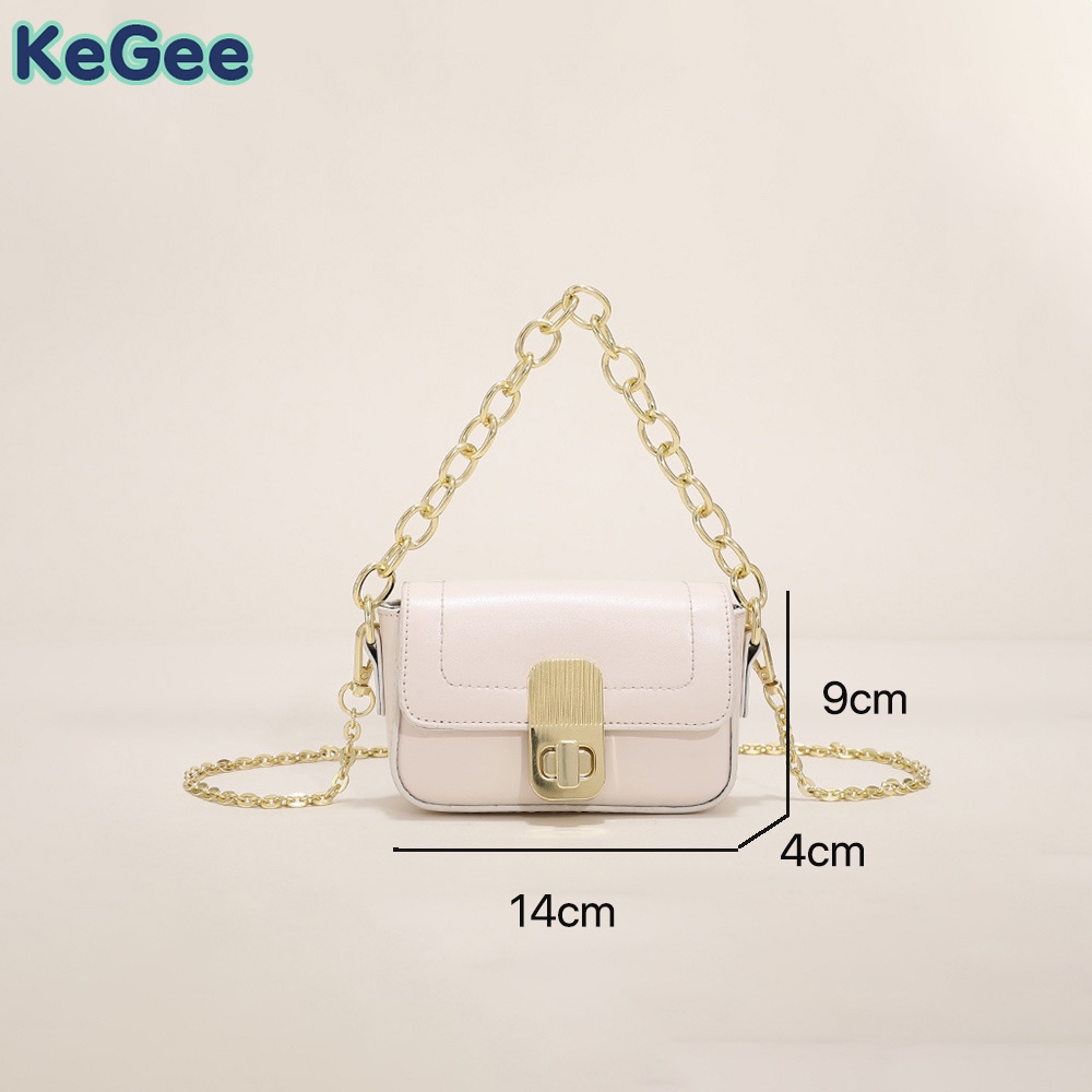 Túi đeo chéo da PU mini phong cách Hàn Quốc trẻ trung thời trang dành cho nữ