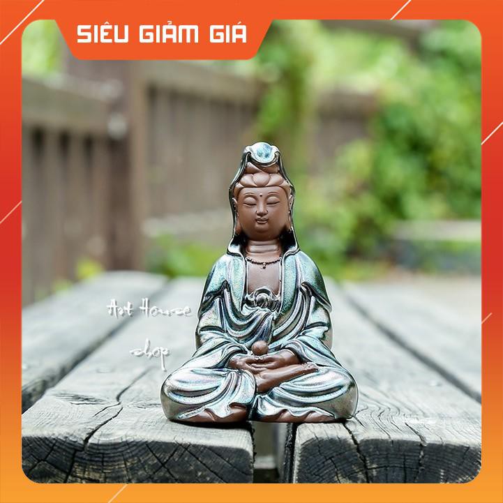 KHUYẾN MÃI LỚN Tượng Phật Bà Thiền Gốm