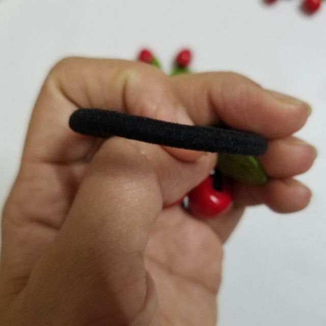 Thun cột tóc Hàn Quốc trái Chery