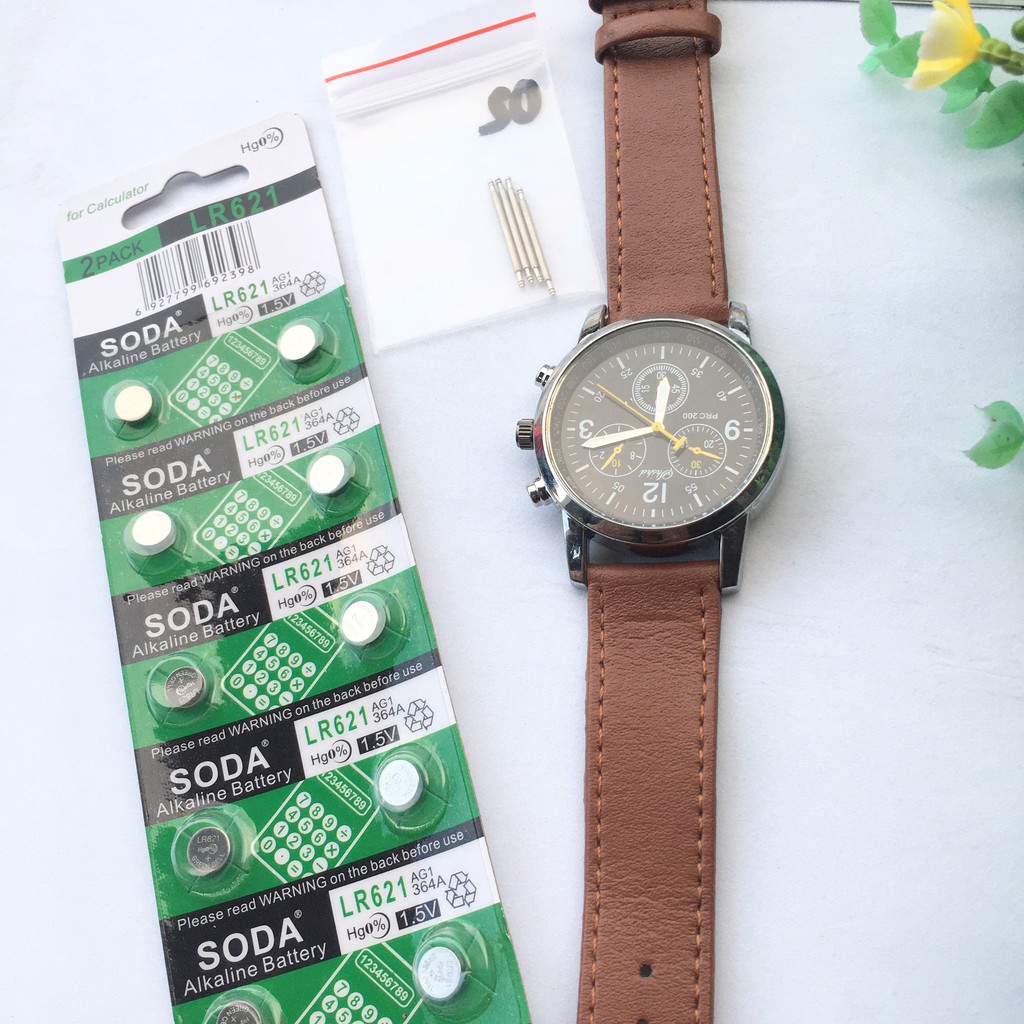 Đồng hồ Nam - ấn độ tặng pin + 4 chốt khoá thay bảo hành 12 tháng | BigBuy360 - bigbuy360.vn