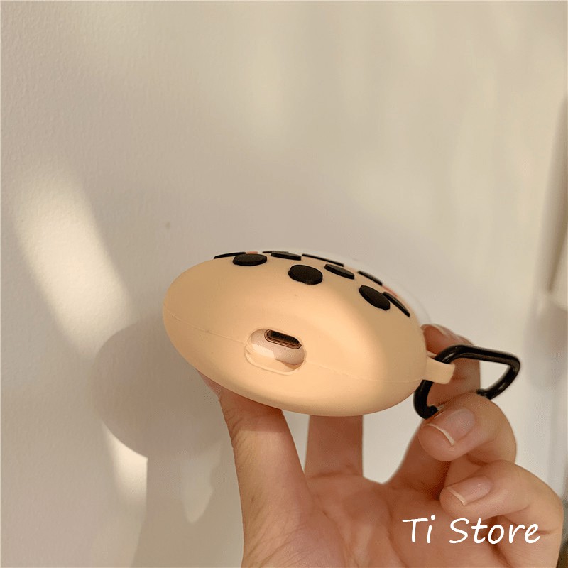 Case Airpod 1/2, Pro Milk Tea [ TI STORE ]