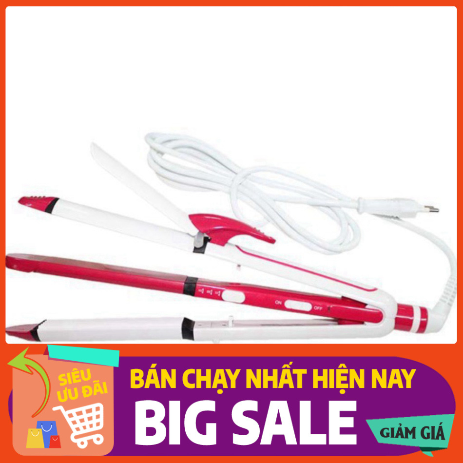 [FREE SHIP] 💥[BẢO HÀN 1 NĂM]💥Máy Làm Tóc Shinon Hàn Quốc Uốn Duỗi Bấm 3IN 1 Hàng Chính Hãng 💥SIÊU HOT💥