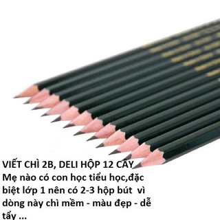 BÚT CHÌ 2B HỘP 12 CÂY