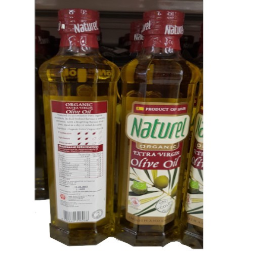 Dầu Oliu Naturel nguyên chất hữu cơ - Naturel Organic Extra Virgin Olive oil 500ml