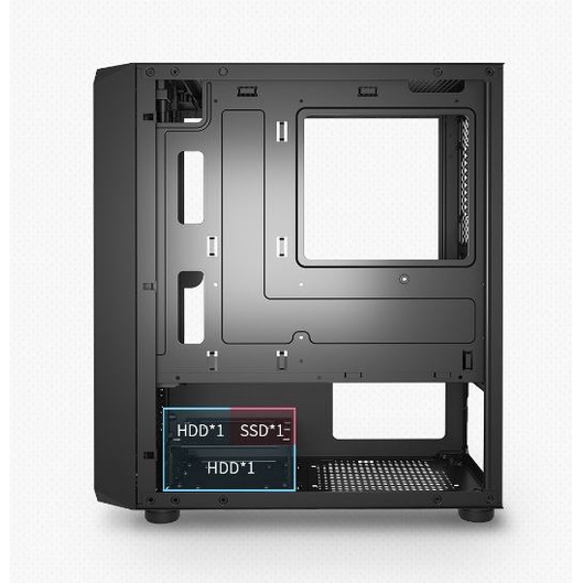 Vỏ Case SEGOTEP ARTIST 2F WHITE (TẶNG  2FAN RGB)