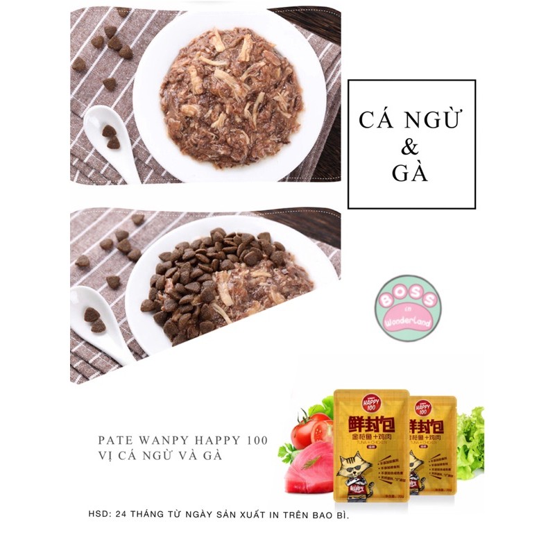 PATE HAPPY DÀNH CHO MÈO