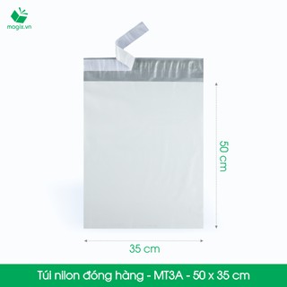 Mua MT3A - 50x35 cm - 100 túi nilon 2 lớp đóng hàng thay thùng hộp carton