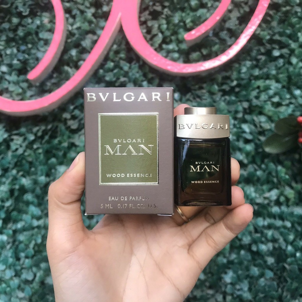 Nước hoa mini Nam BVLGARI Man Wood Essence [ 5ml ]