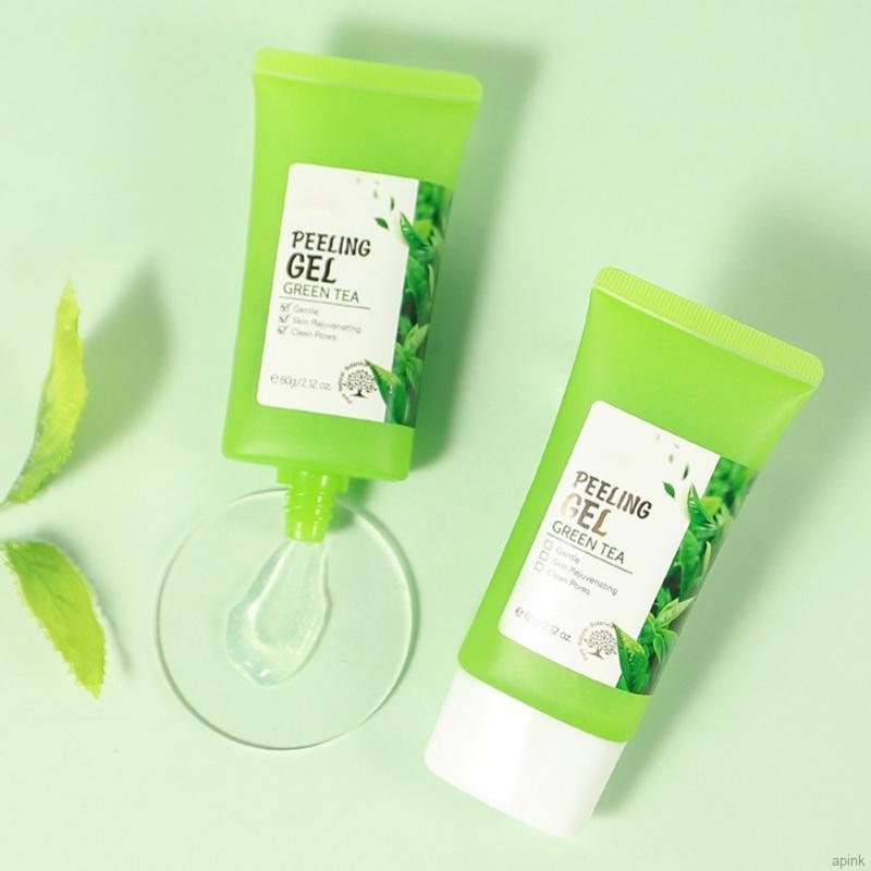 [Hàng mới về] Gel tẩy tế bào chết chiết xuất trà xanh dưỡng ẩm giảm thiểu lỗ chân lông 60g