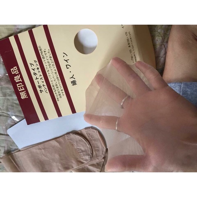 QuầnTất nữ nhật $ muji $ loại dai, màu sắc tự nhiên và chất liệu mới nhất 2019