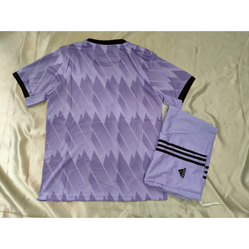 Bộ đá banh Real Madrid tím 2022 hàng thái cao cấp