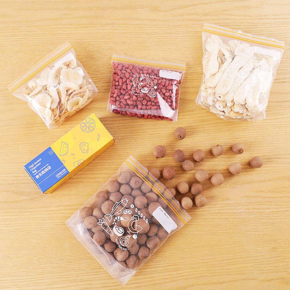 Set 3 Túi Đựng Thực Phẩm Có Khóa Kéo Tiện Dụng