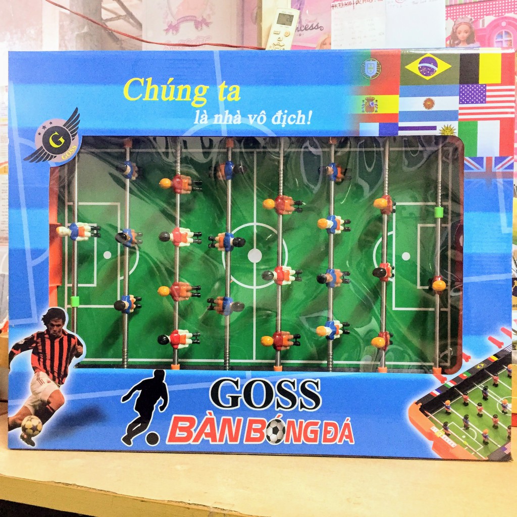 Đồ chơi bi lắc bàn bóng đá Goss No.66898 dài 56cm