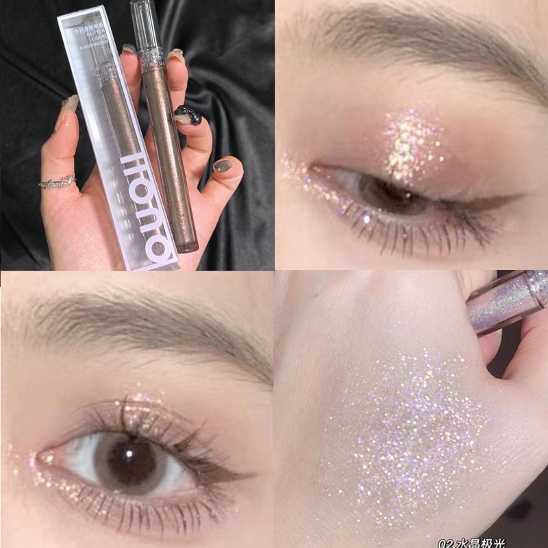 Phấn Mắt Dạng Kem OUOII Matte Liquid Eyeshadow