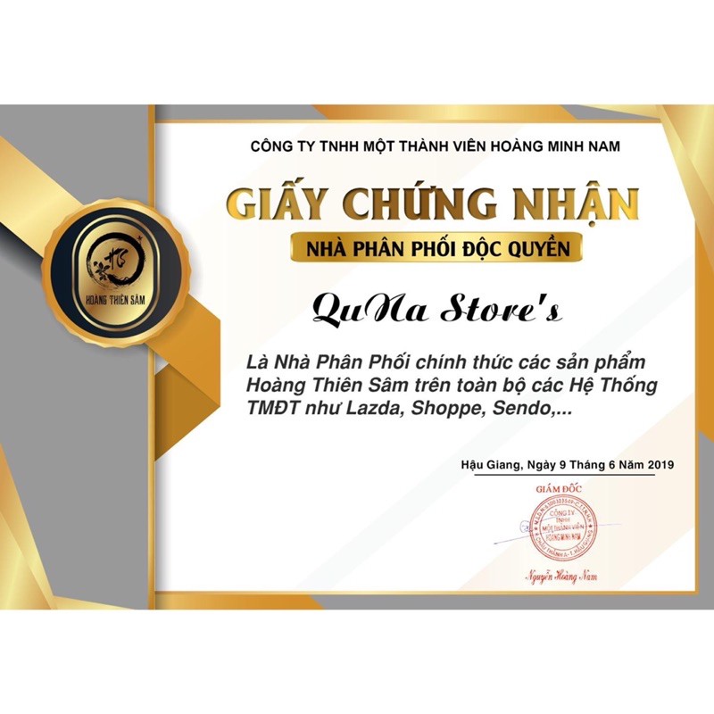 Hoàng Thiên Sâm Loại Mạnh Dành Cho Da Chai Lì