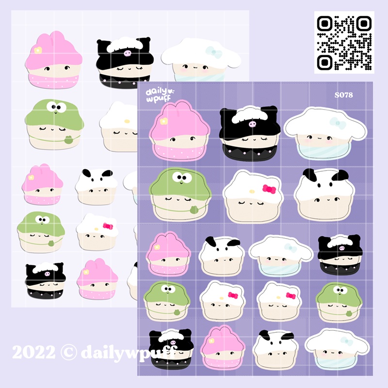 Sticker SanriPuff / S078